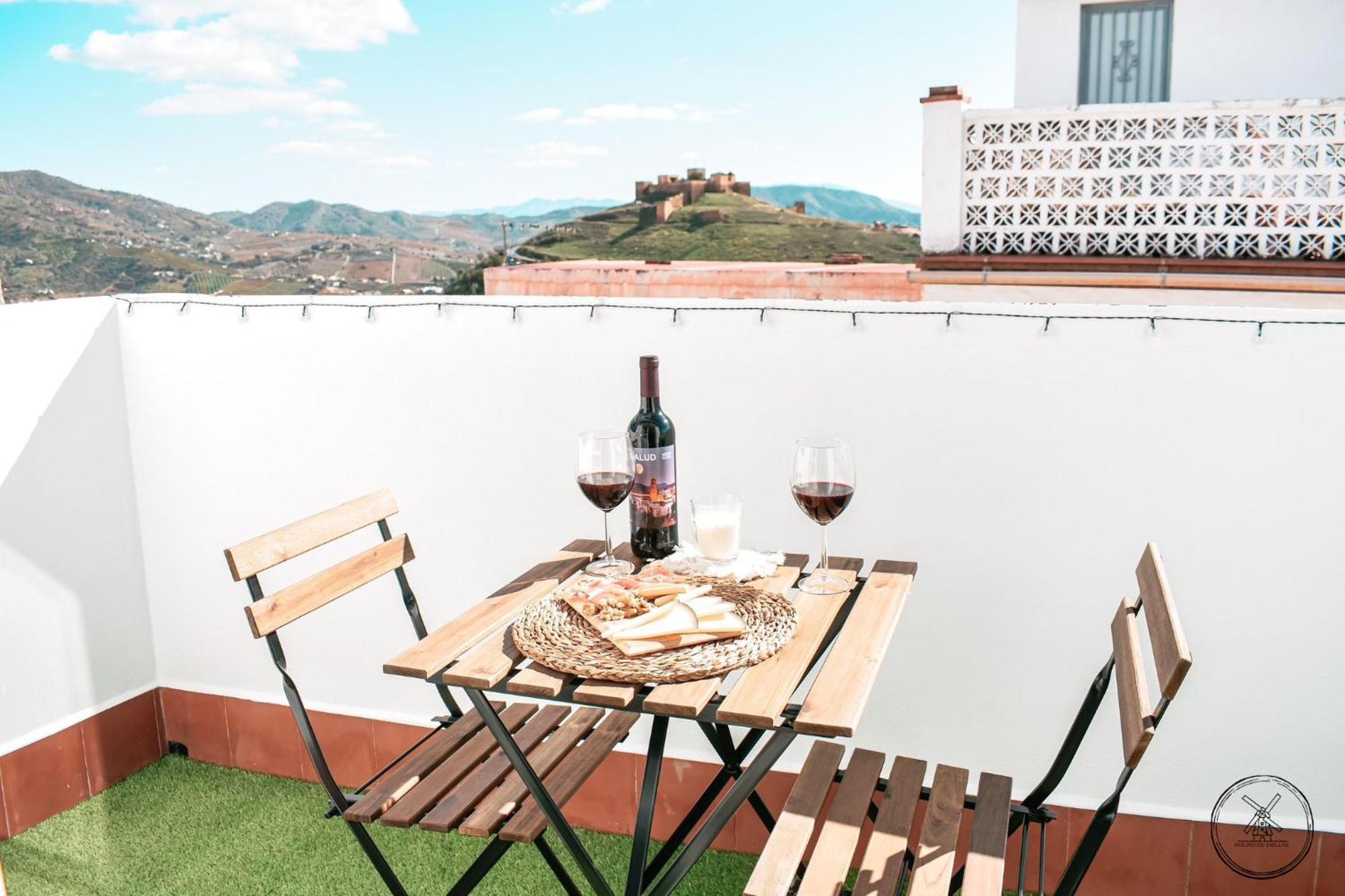 Casita Molino De Erillas Alora Esterno foto